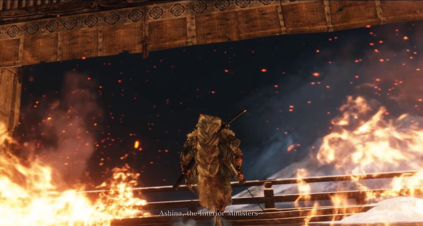 Плохая концовка Sekiro Shadows Die Twice