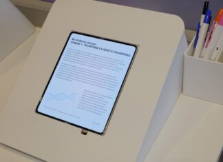 Samsung präsentiert faltenfrei faltbaren Bildschirm und deutet damit auf zukünftiges iPhone-Design hin