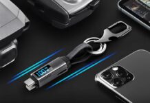 Компактне Зарядне Рішення: GoCable 8-в-1 EDC Кабель зі Знижкою