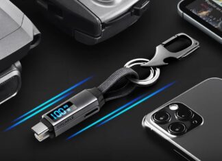 Solution de charge compacte : le câble EDC GoCable 8-en-1 en vente